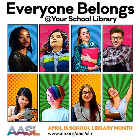 Don’t miss this! Visit ala.org/aasl/advocacy/… to read more about School Library Month and view the great resources. @ALALibrary @apsupdate @BrumbyES @CentennialATL @APSDunbar_elem @FlatShoalsES @APSGardenHills @HighPointFCS @StriplingES #EWA #literacy #reading #mentoringmatters
