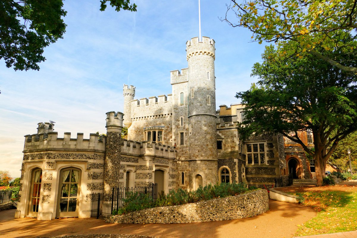 Good morning Whitstable Castle kent 🇬🇧