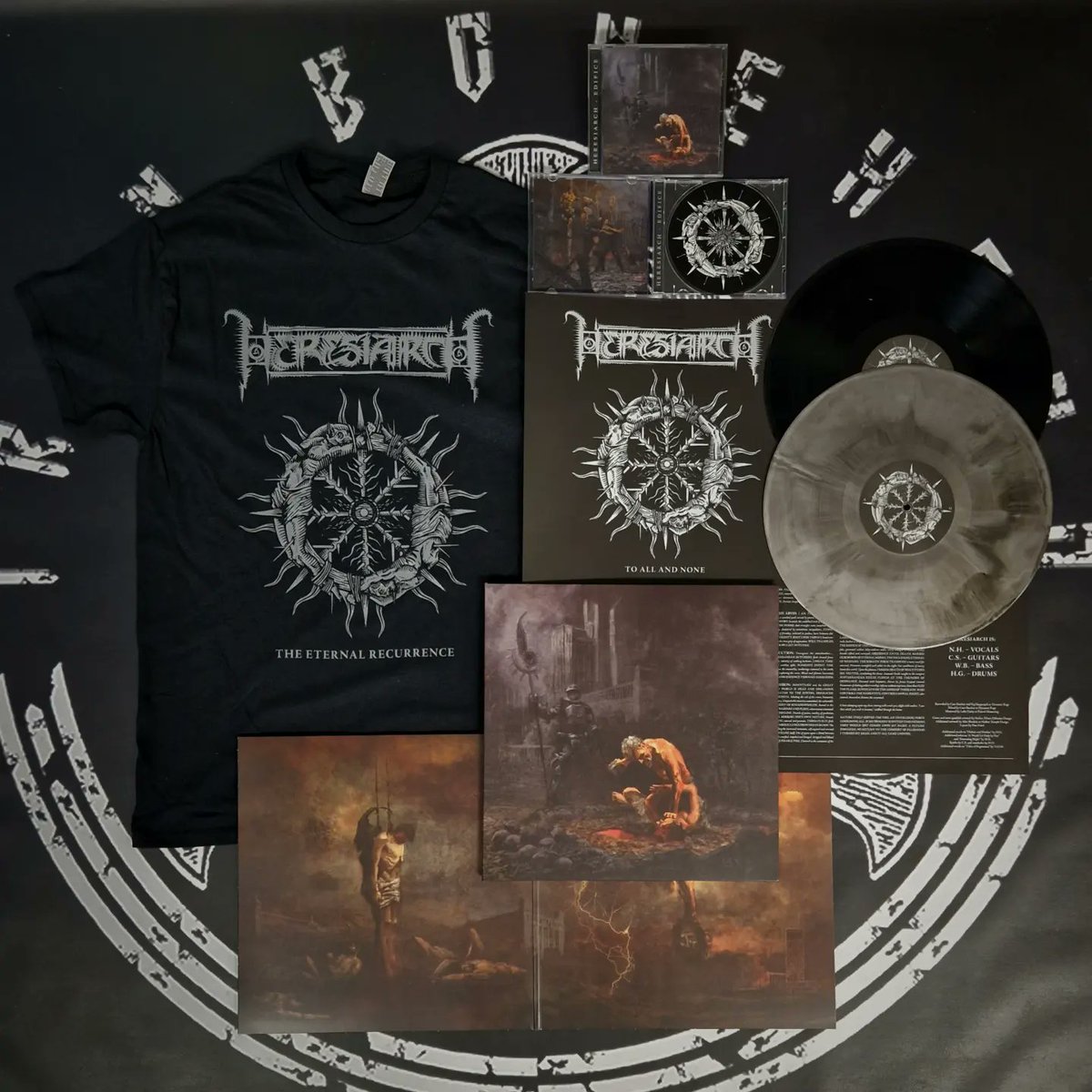OUT NOW! HERESIARCH (New Zealand) 'Edifice' LP/CD/T-Shirt