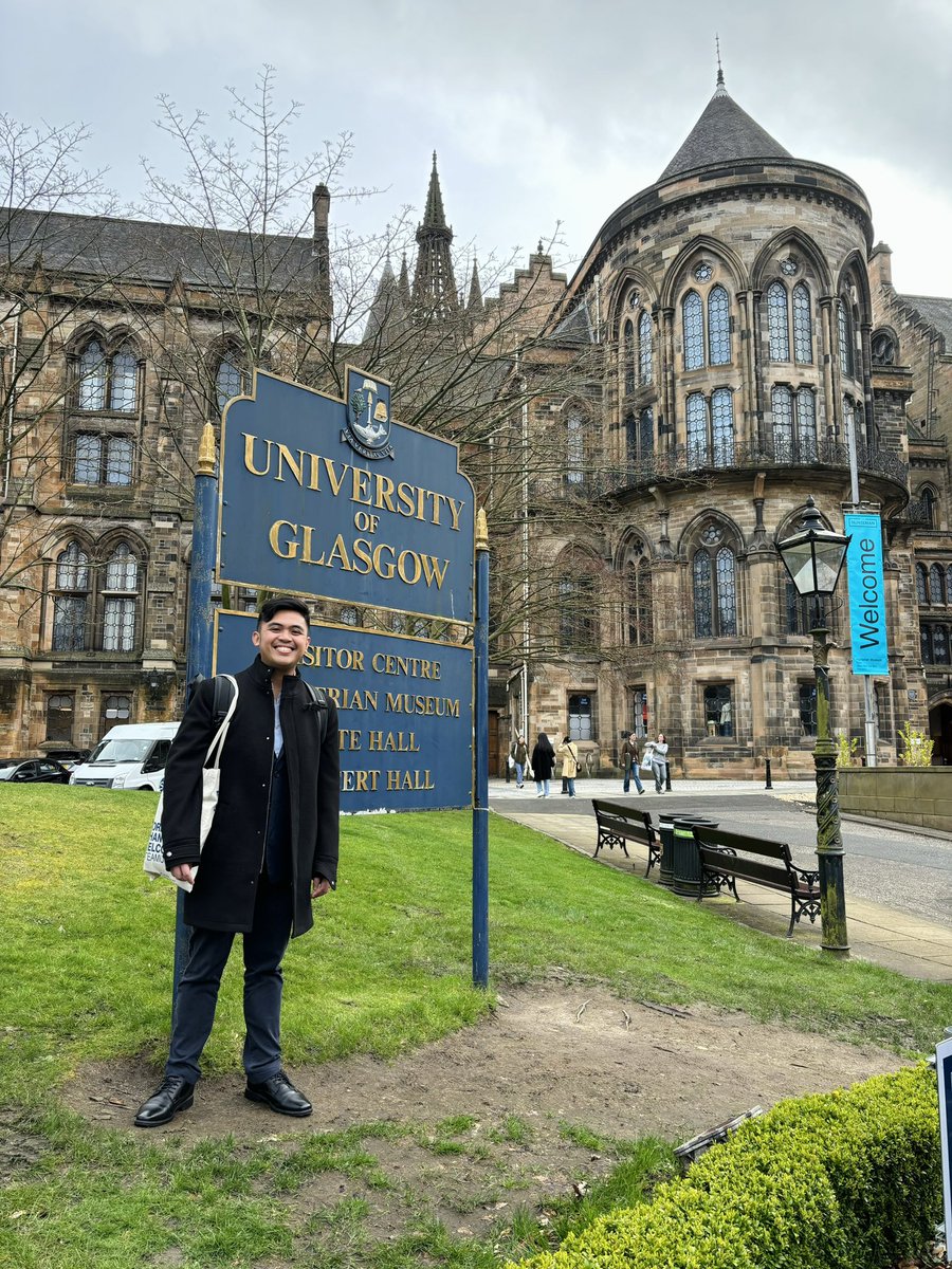 Fanboying the place where Glasgow Coma Scale was developed! GCS 15 tayo dito, sure na! 😊