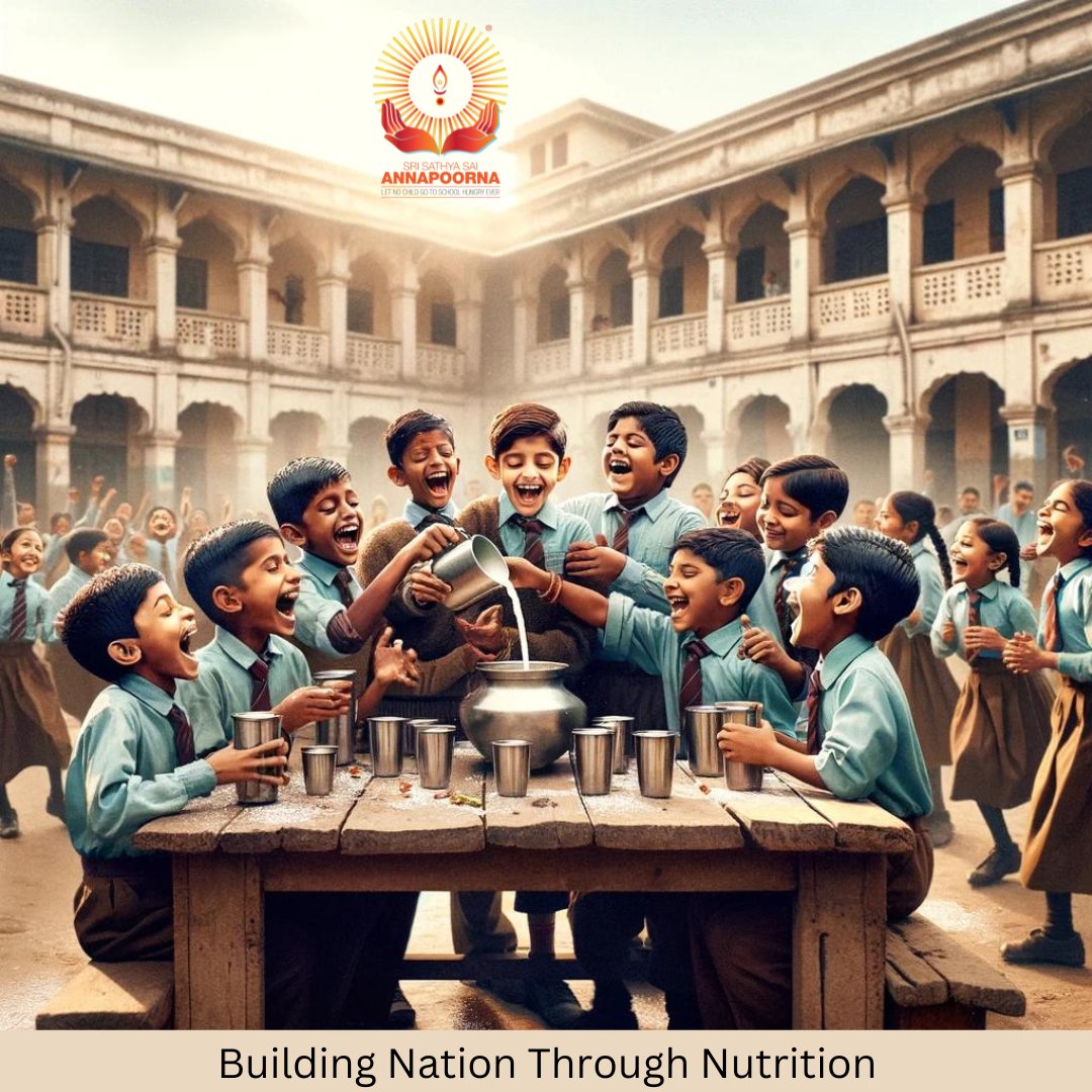 We invite you to join the world's largest free fortified morning nutrition program: annapoorna.org.in

#nutrition #SDG2 #buildingthenation