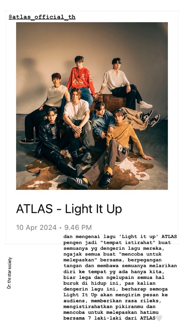 #AtlasLightitup  
#Lightitup
#ATLAS_TH 
#ATLASth 
#CREWAVE
#XOXOentertainment 

Cr; thestarsociety.com/68366