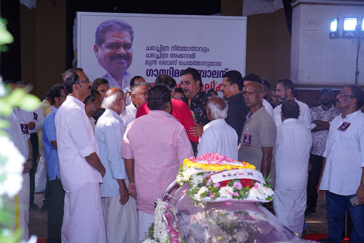 Paid my last respects to the late Gandhimathi Balan, legendary film producer and doyen of the Malayalam film industry who passed away on Wednesday. The former vice chairman of the Chalachitra Academy was the driving force behind a number of iconic films and a much loved and…