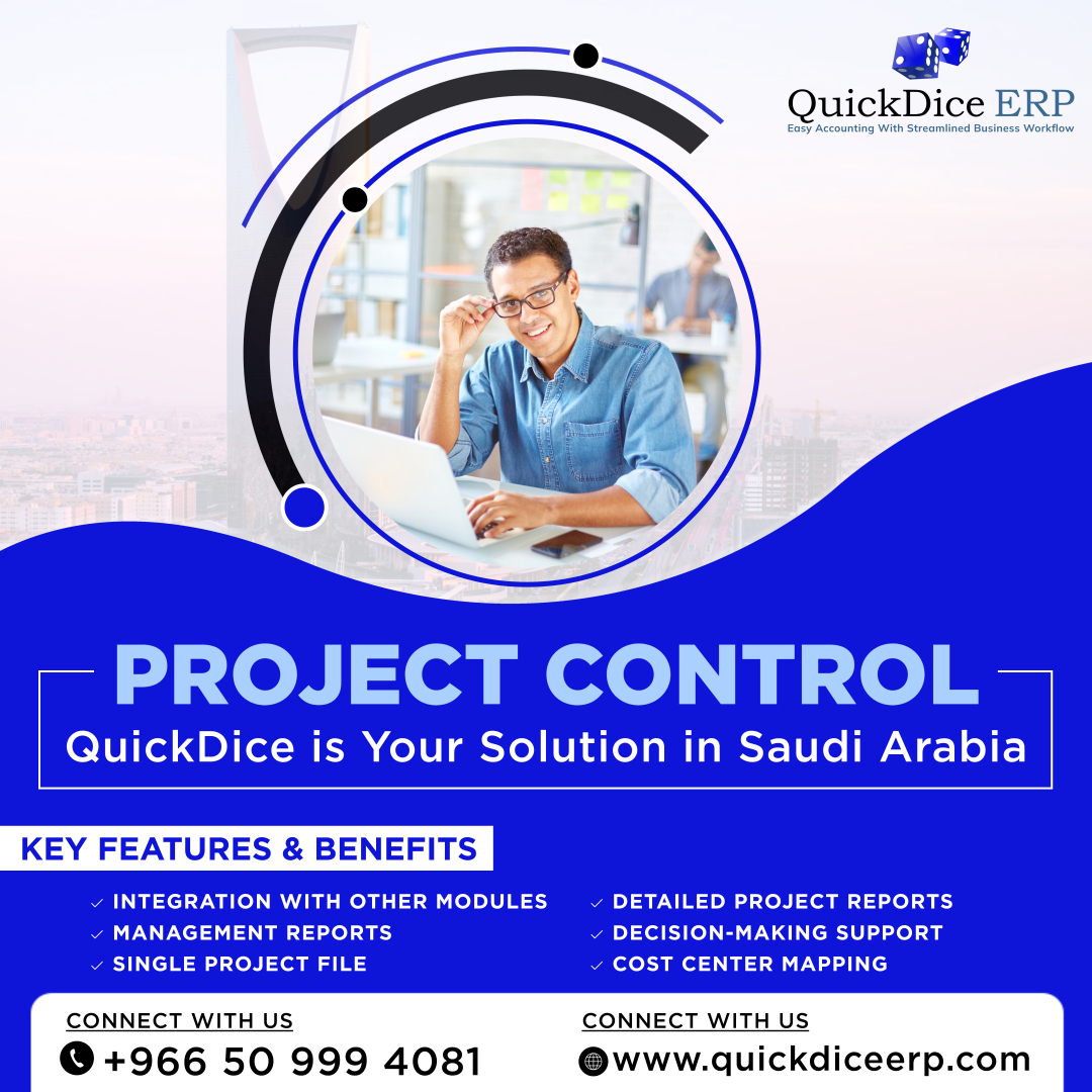 Empower your business with Quickdice ERP: From planning to execution, streamline project control, track progress, allocate resources & stay on budget for unparalleled success. #pulseinfotech #quickdice #quickdiceinvocing #ksa #saudiarabia
🌐quickdiceerp.com