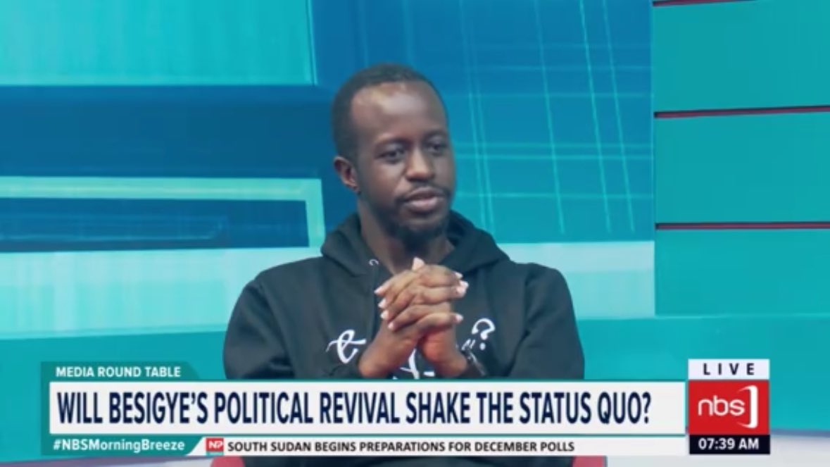 .@NellyKapo: The numbers Besigye is receiving on his tours are a few. These are people who still believe in him and a few excited people.

 #NBSMorningBreeze #NBSUpdates