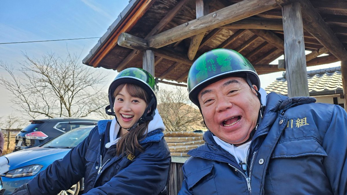 明日放送あります🍉
初登場 藤本美貴さん🛵
顔小さくて綺麗だったな、、

4/13(土)19:54～📺️