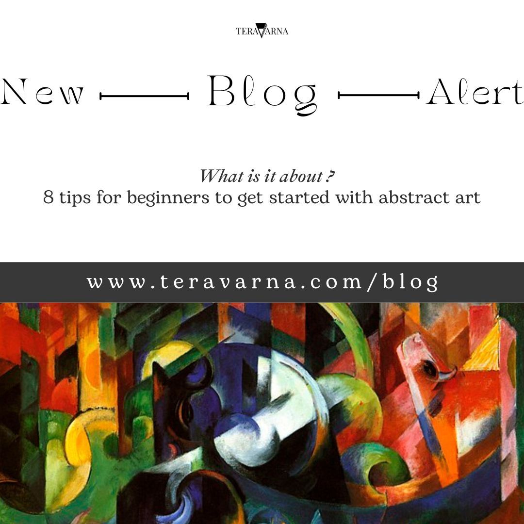 Master the Art of Abstraction♦️
Blog: 8 Tips for Beginners to Improve Your Abstract Artworks

teravarna.com/post/8-tips-fo…
.
.
.
.
.
blogs, art blogs, art tips, artist insights, art info, watercolor art
#teravarnagallery #teravarnablogs #teravarna_official #AbstractArt