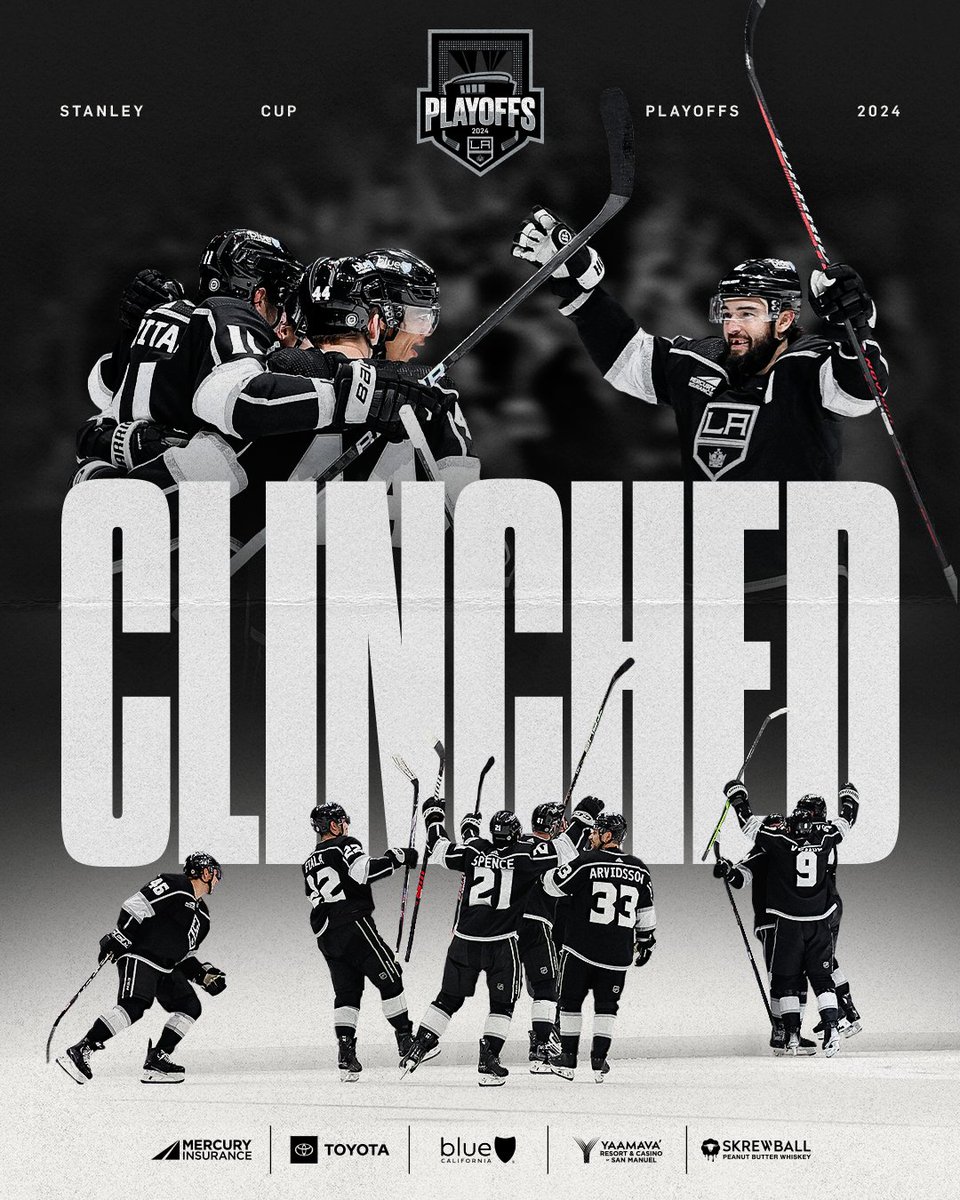 Playoffs? Playoffs. 📲 lakings.com/playoffs #GoKingsGo