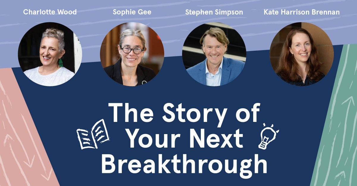 Join the Lab, authors Charlotte Wood and Sophie Gee, and Stephen Simpson @CPC_usyd to talk creativity & innovation at @sxswsydney: The Story of Your Next Breakthrough 📖🔁💥 Sounds good? Help make it happen by taking a moment to vote for the panel 🗳️ sydney.edu.au/engage/events-…