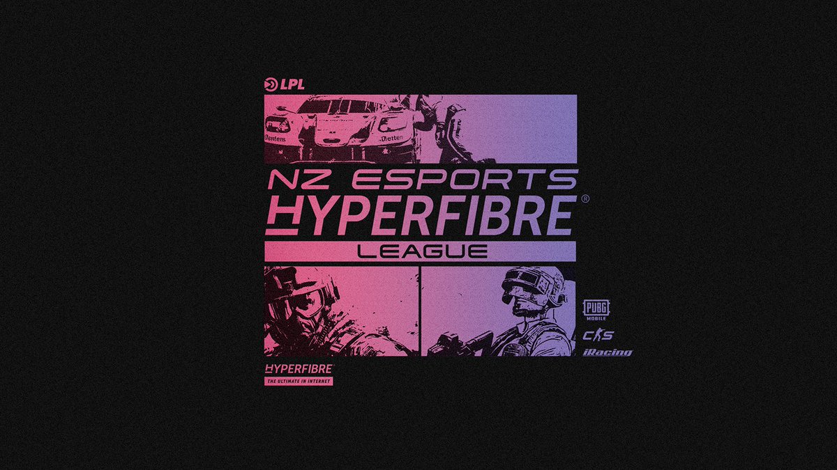 LPL PUBG (@lpl_pubg) on Twitter photo We have received word that the opening week of the 2Degrees <a href="/NZ_Esports_/">NZ Esports</a> Hyperfibre League PUBGM has been postponed one week, now starting 22 April.
Matches will be played every Monday for 4 weeks with the Grand Final broadcast on 9 June.
#NZESF #HYPERFIBRE #2DEGREES We have received word that the opening week of the 2Degrees <a href="/NZ_Esports_/">NZ Esports</a> Hyperfibre League PUBGM has been postponed one week, now starting 22 April.
Matches will be played every Monday for 4 weeks with the Grand Final broadcast on 9 June.
#NZESF #HYPERFIBRE #2DEGREES