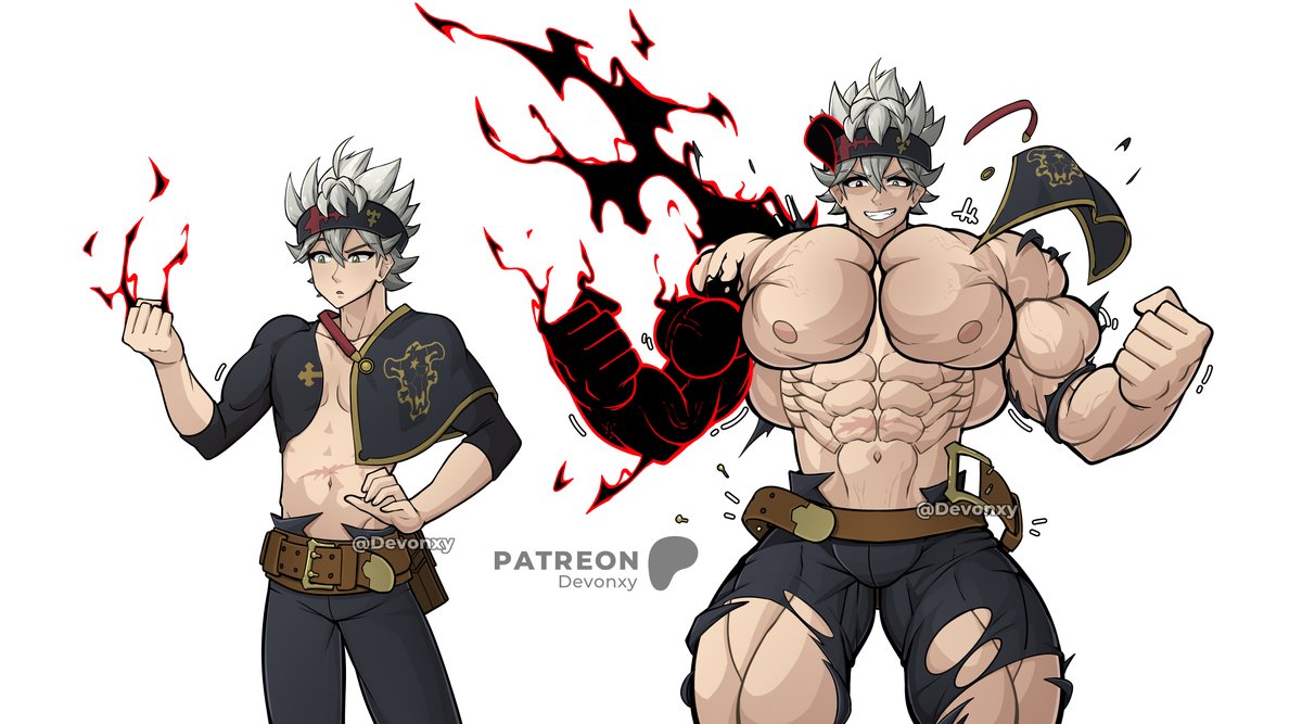 4th and last winner of ptrn sequence giveaway featuring Asta💪. Full 4 stage sequence in my ptrn