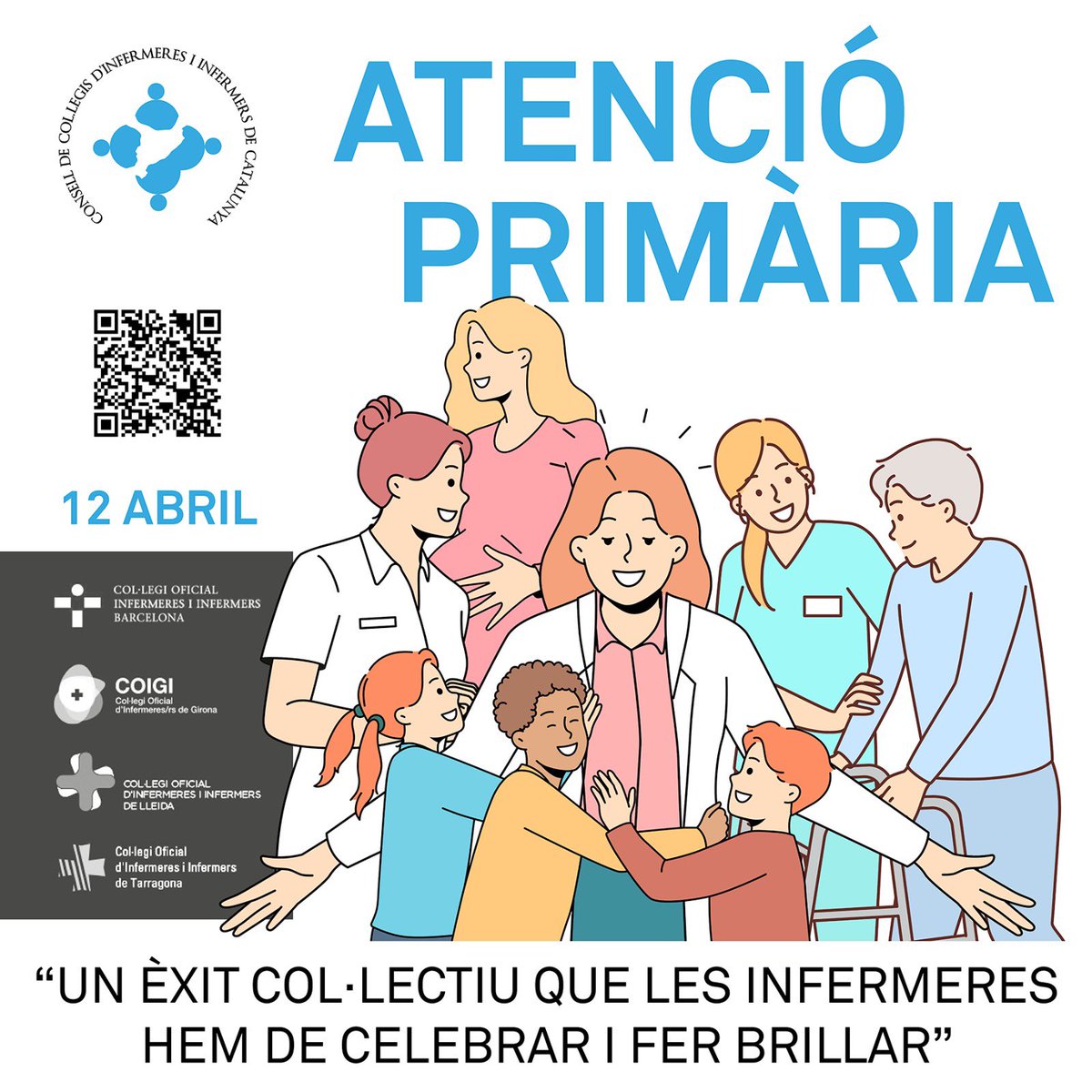 L’Atenció Primària, un èxit col·lectiu que les infermeres hem de celebrar i fer brillar!

#12abril #diaAP
#InfermeresCCIIC
<a href="/COIBarcelona/">Col·legi d'Infermeres i Infermers de BCN (COIB)</a> <a href="/COIGIrona/">Col·legi Oficial d'Infermeres/ers de Girona</a> <a href="/InfLleidaCOILL/">InfermeresLleidaCOILL</a> <a href="/codita_tgn/">Codita Tarragona</a>