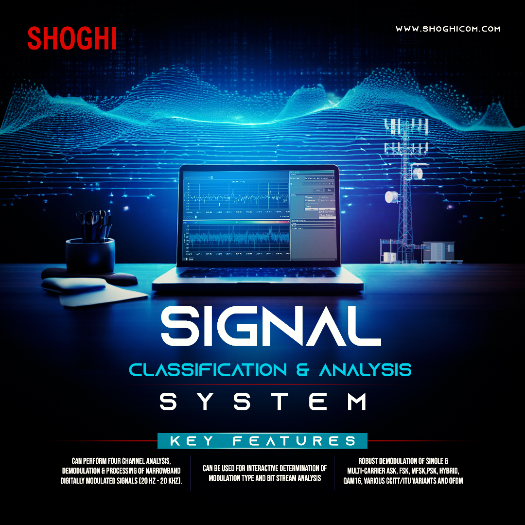 The Shoghi Multi Channel Signal Classifier, Demodulator, and Decoder System is a PC-based analyzer for narrowband analog/digital signals. (1/2)
tinyurl.com/3v7ucbkz
#shoghicom #bordersecurity #surveillance #defenceindustry #defensetechnology