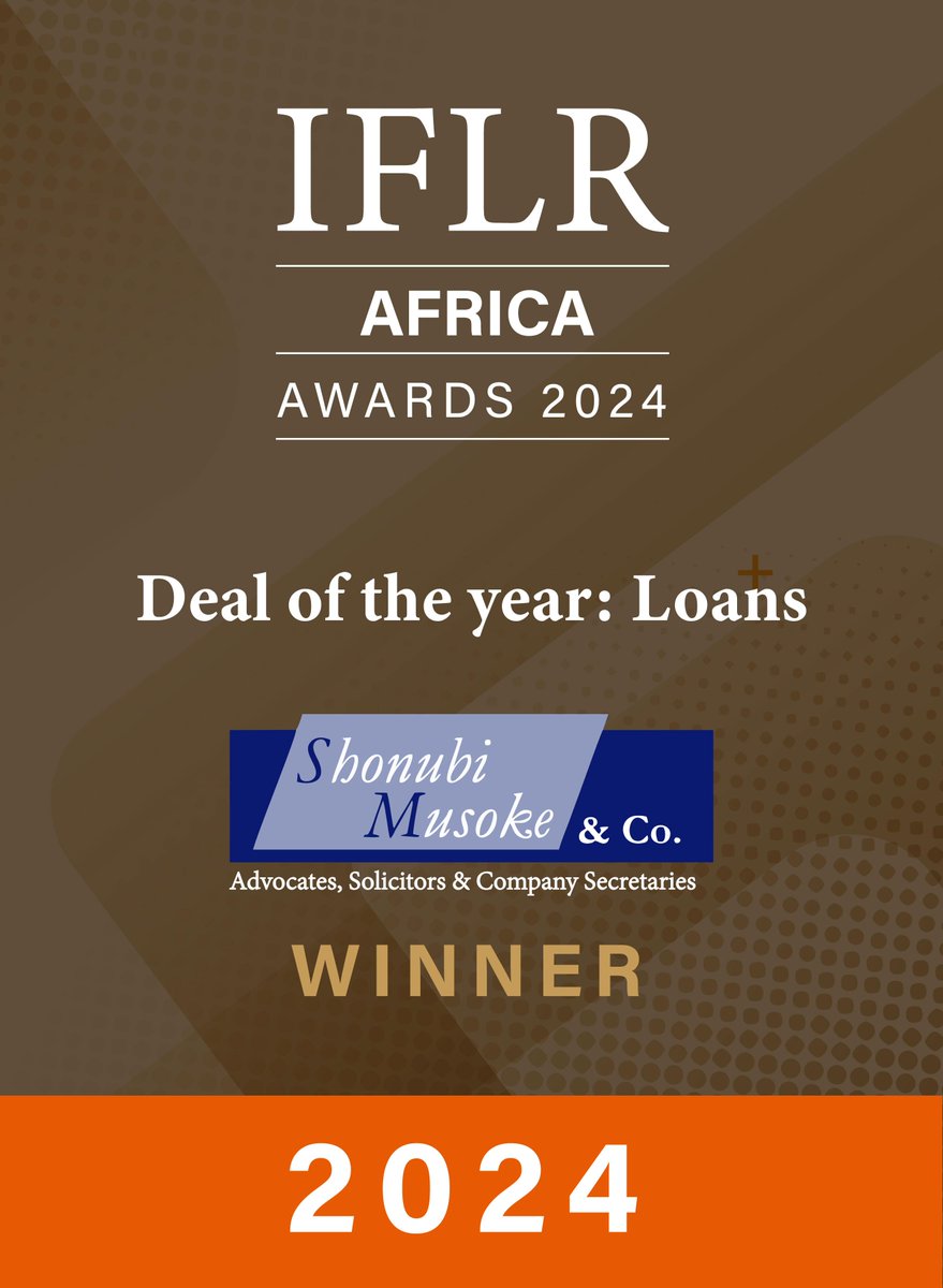 We are proud to have swept three awards at the
 IFLR AFRICA AWARDS 2024 last evening.

We are committed to excellence.

#iflrafricaawards