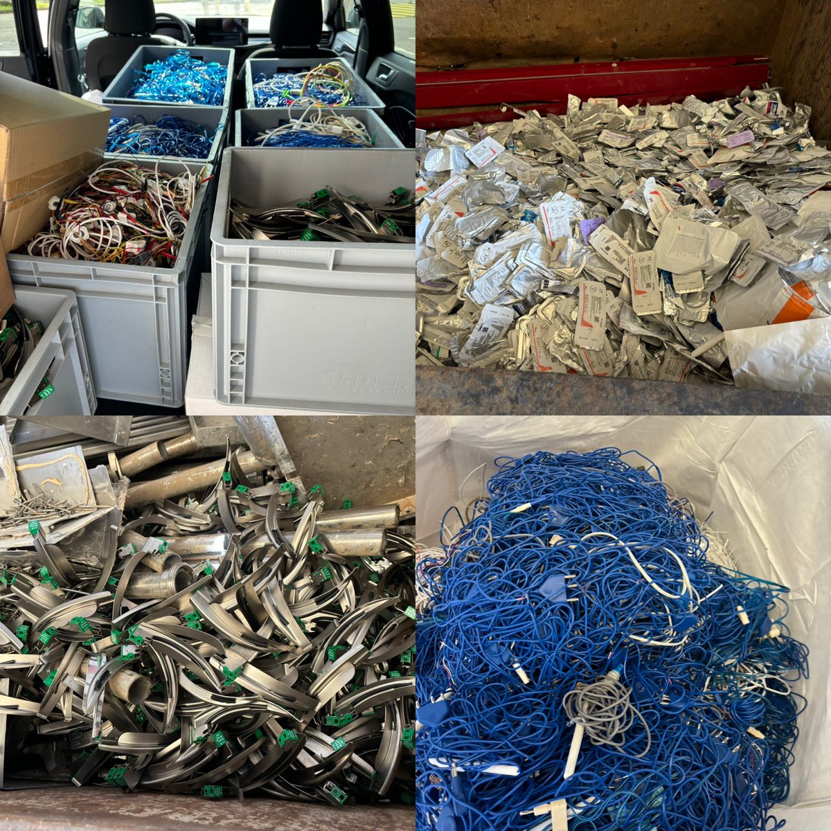 Hier c'était mon tour ! Déposer les métaux chez <a href="/derichebourg/">DERICHEBOURG</a> pour les <a href="/PDoudous/">Association Les P'tits Doudous</a> ♻️💙💚💖 je suis toujours impressionnée de voir la puissance du collectif depuis le premier fil récolté🙏🏻<a href="/CHURennes/">CHU de Rennes</a> #groupeDoudous = 300 tonnes en 2023 !!! #recyclage #engagement <a href="/ArmelTriponSkip/">Armel Tripon Skipper</a>