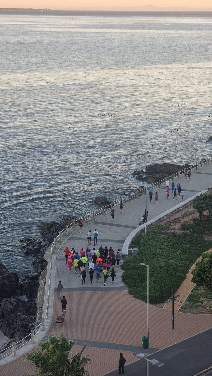 Last run before tomorrow's Two Oceans Marathon in Cape Town.