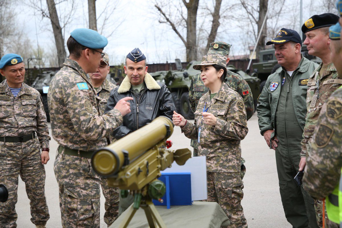 In Almaty, foreign experts gave an 'assessment' of the military unit within the framework of the Vienna Document The Greek inspection team, with the participation of representatives of Albania and Belgium, conducted an 'assessment visit'