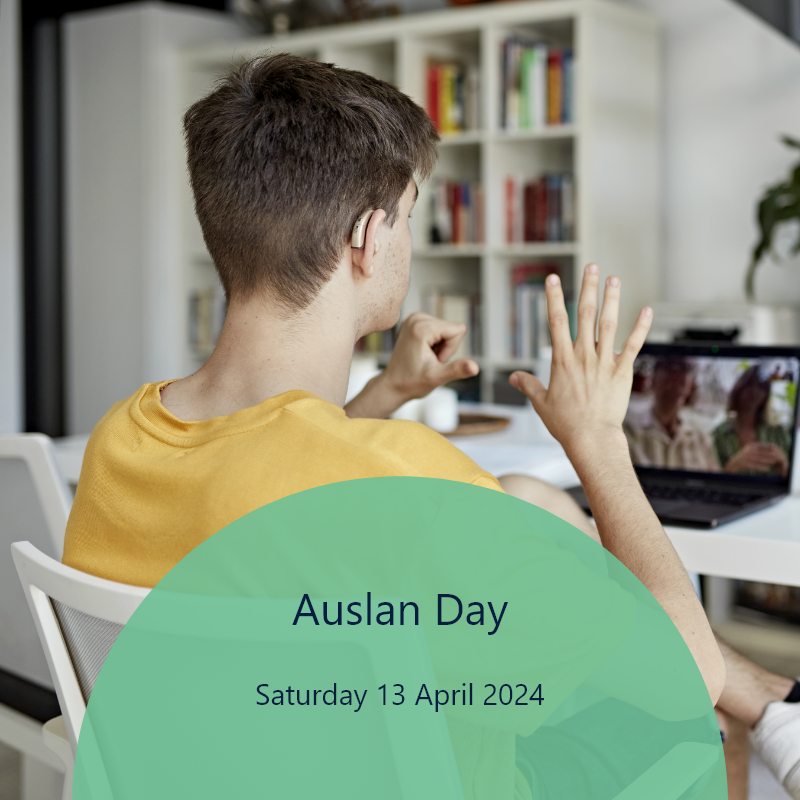 👋 Tomorrow is Auslan Day which honours when the first Auslan dictionary was published. If you use Auslan or need to speak to someone that uses Auslan over the phone, the National Relay Service can help you connect. Visit 👉 tinyurl.com/AboutNRS @ExpressionAus @DeafChildrenAus