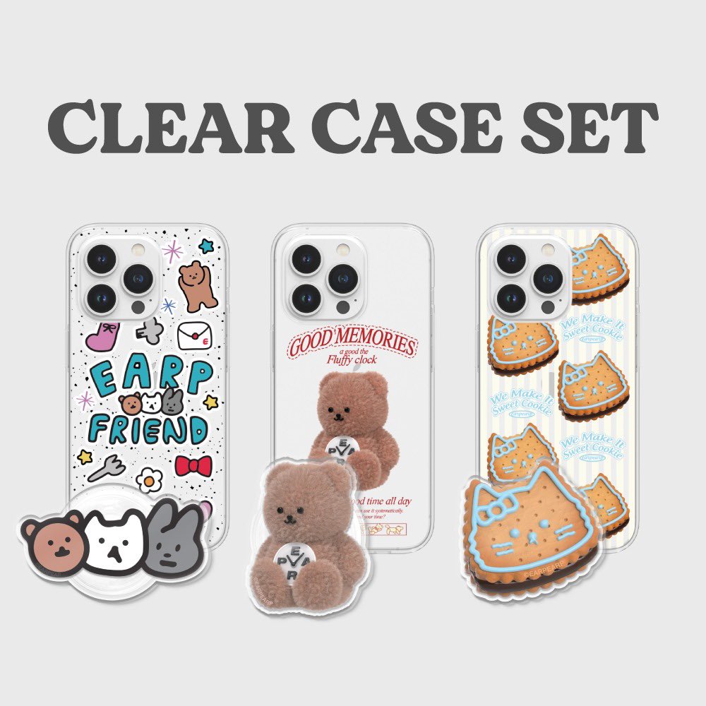 Pre - เคส #earpearp set🧸 เพิ่มเติม ; m.earpearp.com Case + griptok แบบแข็ง / นิ่ม 14900₩ = 490 (มัดจำ200) Ems 40🚚 ระบุรุ่น Dm ปิดรับ 15/04 #พรีออร์เดอร์เกาหลี #พรีเกาหลี #พรีออเดอร์เกาหลี #เคสiphone #เคสไอโฟน #เคสsamsung #เคสไอโฟน14 #Case #เคส