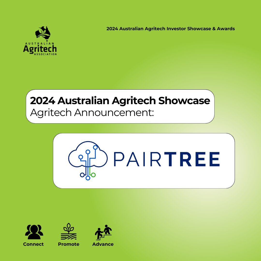 📣 Australian Agritech Investor Showcase - Agritech Announcement: Pairtree Intelligence! 🌱Agritech registration loom.ly/oDuCrAE 📝 Investor registration loom.ly/0I3NJwQ #Agritech #Investment #AgTech #InvestorShowcase #AusAgritech