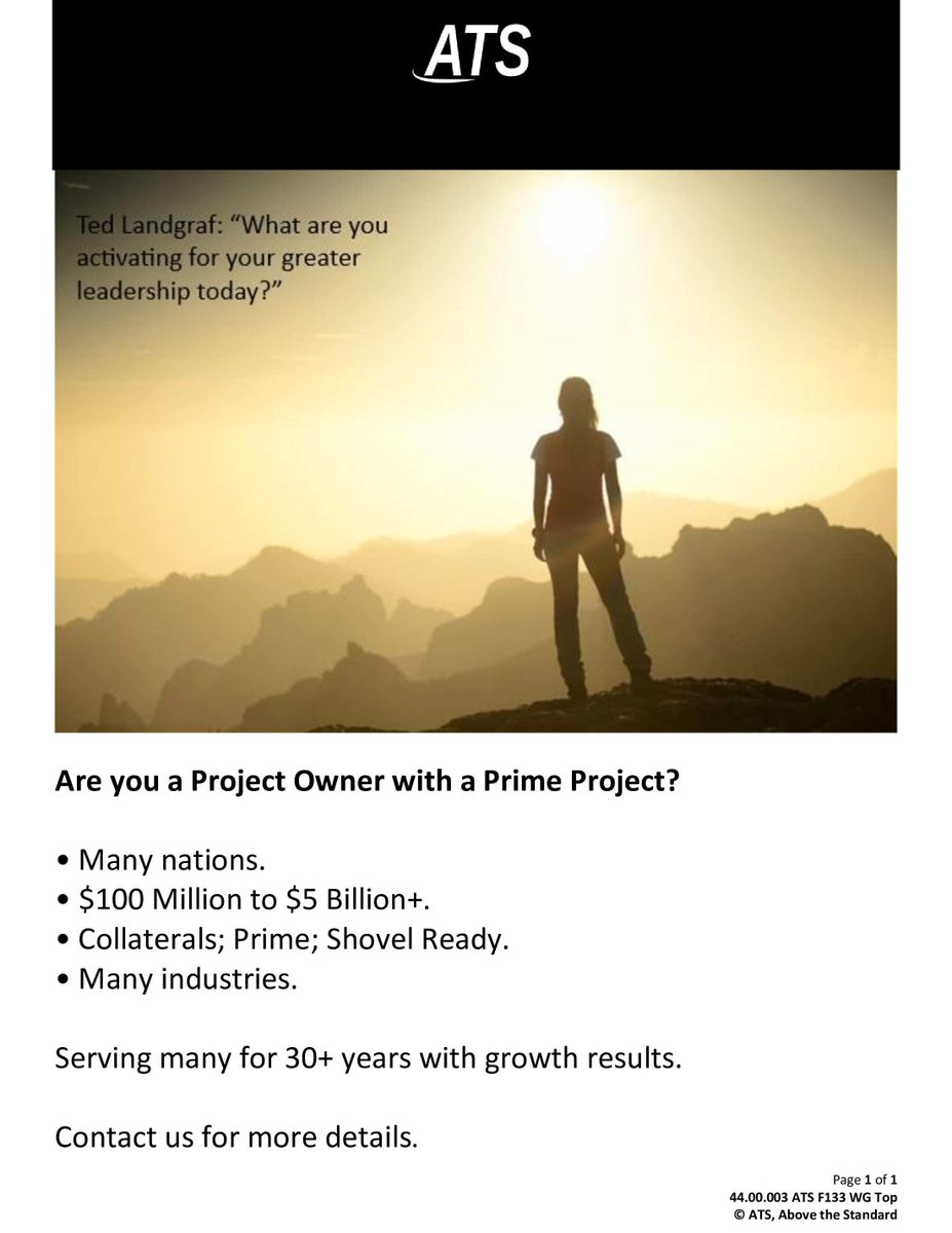 💡--> Wayne Gretzky:  “Skate to where the puck is going to be, not where it has been.” 

ats-business.com 

#consulting #finance #innovation #investment #projectmanagement