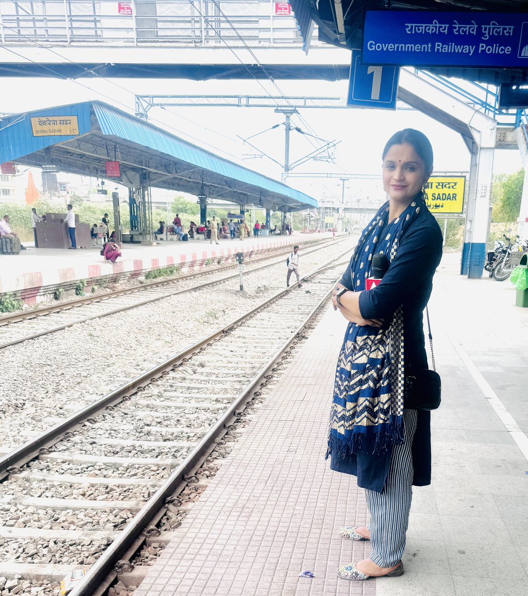 देवरिया स्टेशन से गोरखपुर तक चले, हर तबके के क्या ख़ूब लोग मिले … 4.30 बजे एबीपीन्यूज़ पर