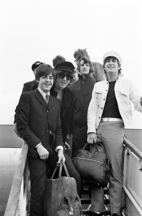 #TheBeatles during their European Tour in June 1966