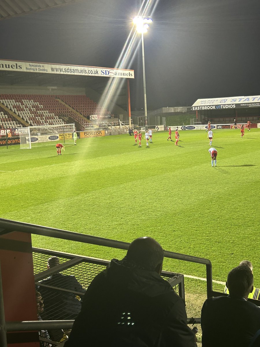 Enjoyable night at the @BBCEssexSport Women’s @EssexCountyFA Cup. ❤️⚽️