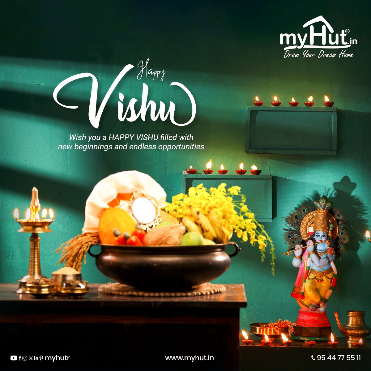 myHutR's tweet photo. Wishing everyone a Happy Vishu filled with prosperity, good health, and new beginnings.
#myhut #luxuryhome #HappyVishu #Vishu #Kerala https://t.co/t6kQLHZi8I