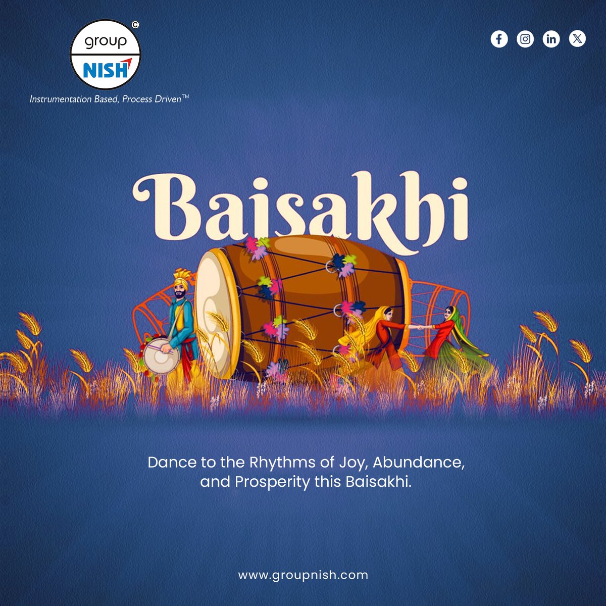 Dance to the Rhythms of Joy, Abundance, and Prosperity this Baisakhi!

Group Nish wishes you all a Happy Baisakhi!

#GroupNish #baisakhi #india #happybaisakhi #punjab #festival #culture #happybaisakhi #trendingposts #trending
