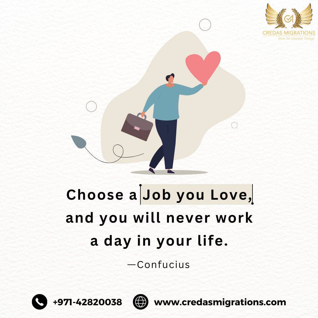 Choose a Job you Love, and you will never work a day in your life.

#quotes #quotesdaily #quotesandsayings #quotesoftheday #quotesaboutlife #motivationalquotes #positivevibesonly #staymotivated #dailyinspiration #inspirationalthoughts #inspirationquotes #inspirationquotesdaily