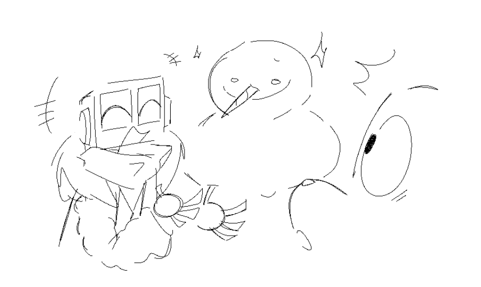 SimonLee85705's tweet photo. I WANT MY STUPID CLOSURE DAMN IT AUGHH!!!(that one not quite done,not sure where it headed but feels good drawing them talking things through.

How i like to think them going out to touch some snow. #RobotDreamsfanart
#RobotD https://t.co/VbOE8FojQR