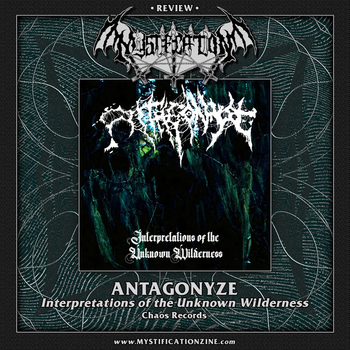 ANTAGONYZE – Interpretations of the Unknown Wilderness (2024) | REVIEW Death metal from Concepción, Chile. Debut LP. mystificationzine.com/2024/04/11/ant…