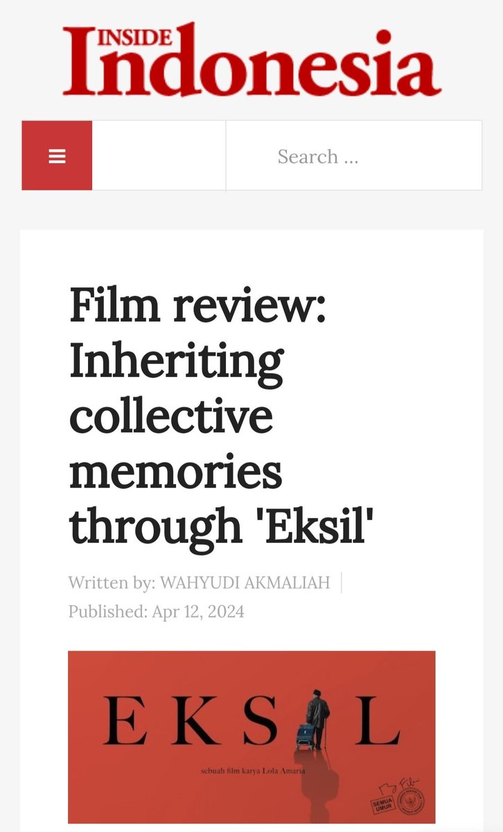 My review essay at <a href="/InsideIndo/">Inside Indonesia</a> on Eksil Film by <a href="/LolaAmaria/">Lola Amaria</a>

insideindonesia.org/archive/articl…