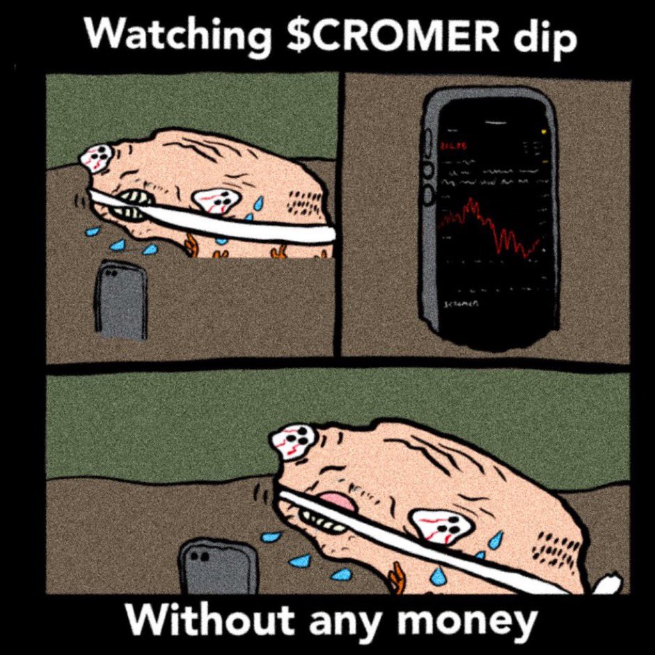 Who’s doing this right now? $CROMER