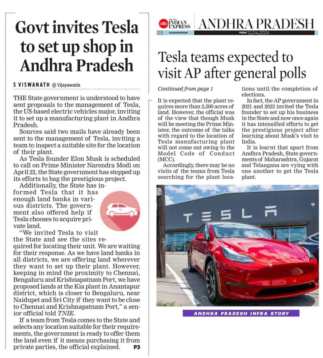 @elonmusk plss consider to keep a manufacturing plant in Andhrapradesh.
@ysjagan

#YSJaganDevelopsAP #YSJaganMarkGoverneance  #Krishnafortoday #KrishnapatnamPort