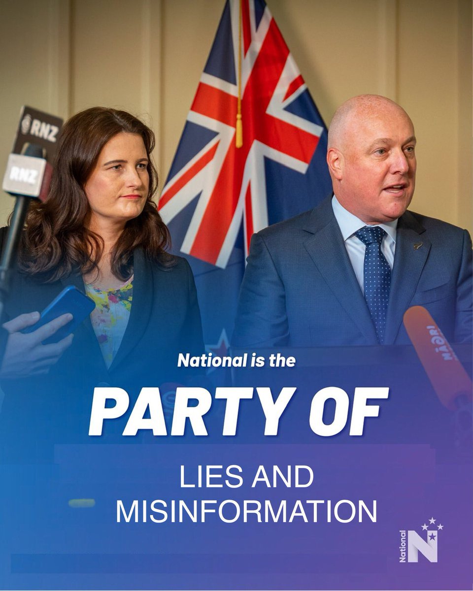 The party that campaigned on tax cuts and ‘wasteful’ spending is now borrowing money to pay for those tax cuts. Hypocrisy at its finest! @chrisluxonmp @NicolaWillisMP @NZNationalParty