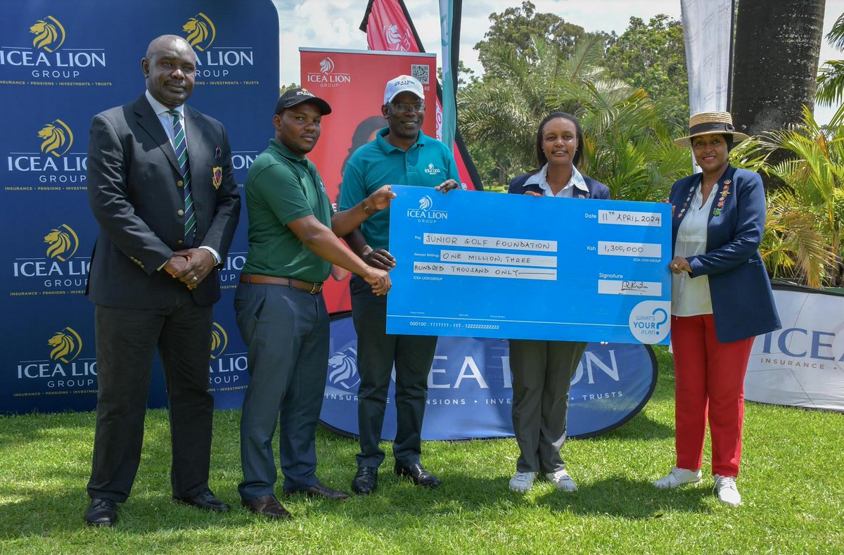 ICEA LION Trust Company, the Trust business arm of the @ICEALION Group has announced a partnership with @JGFKenya at Muthaiga Golf Club in line with their commitment to supporting the growth of golf amongst the youth.