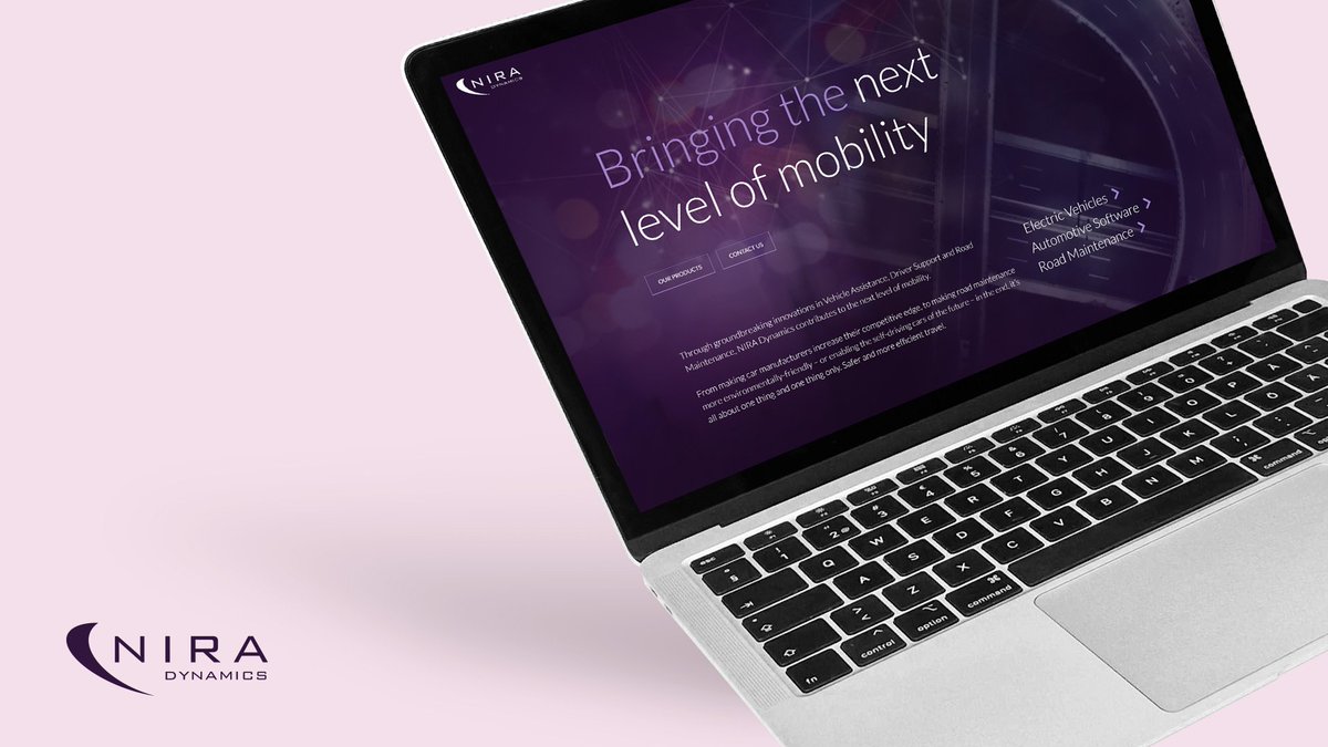 Idag markerar vi en milstolpe i vår resa med NIRA Dynamics AB. Det är med glädje &amp; stolthet vi delar med oss av lanseringen av deras nya site vi byggt.
Till NIRA Dynamics AB och till alla som varit med oss på den här resan - Tack! 
#Innovation #Teknologi #Samarbete #Webbdesign