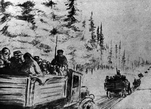 12 kwietnia 1940 r., Sowieci przeprowadzili 2. deportację Polaków w głąb ZSRS - na nieludzą ziemię. Wywieziono 61 tys. osób - głównie do Kazachstanu. Ofiarami były rodziny oficerów mordowanych wiosną 1940 r. w Katyniu przez NKWD.
Czasy się zmieniły, ale nie rosyjski ,,człowiek'.