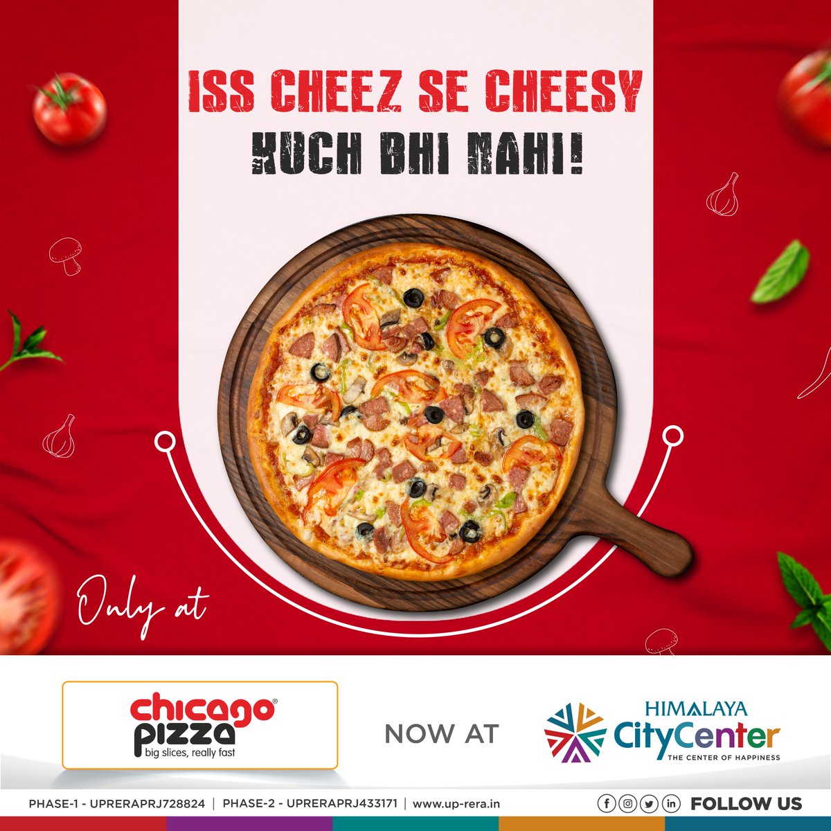 himalayacitycenter.com
RERA Registration No.: UPRERAPRJ728824
(Himalaya City Center Phase-1)
RERA Registration No.: UPRERAPRJ433171
(Himalaya City Center Phase-2)
up-rera.in

#foodcourt #yummyfood #foodcenter #pizzalovers #spanishfood #chicagopizza #yum #cheesyfood