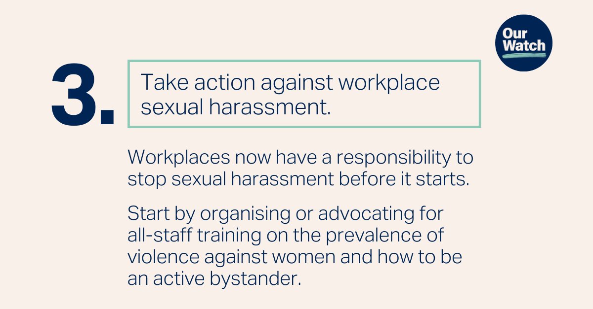 April is #SexualAssaultAwarenessMonth 1 in 5 women have experienced sexual violence since age 15*. But violence against women is preventable & we can all make a difference. Find resources for workplaces here bit.ly/3JaqXNA [*Australian Bureau of Statistics 2021-22]
