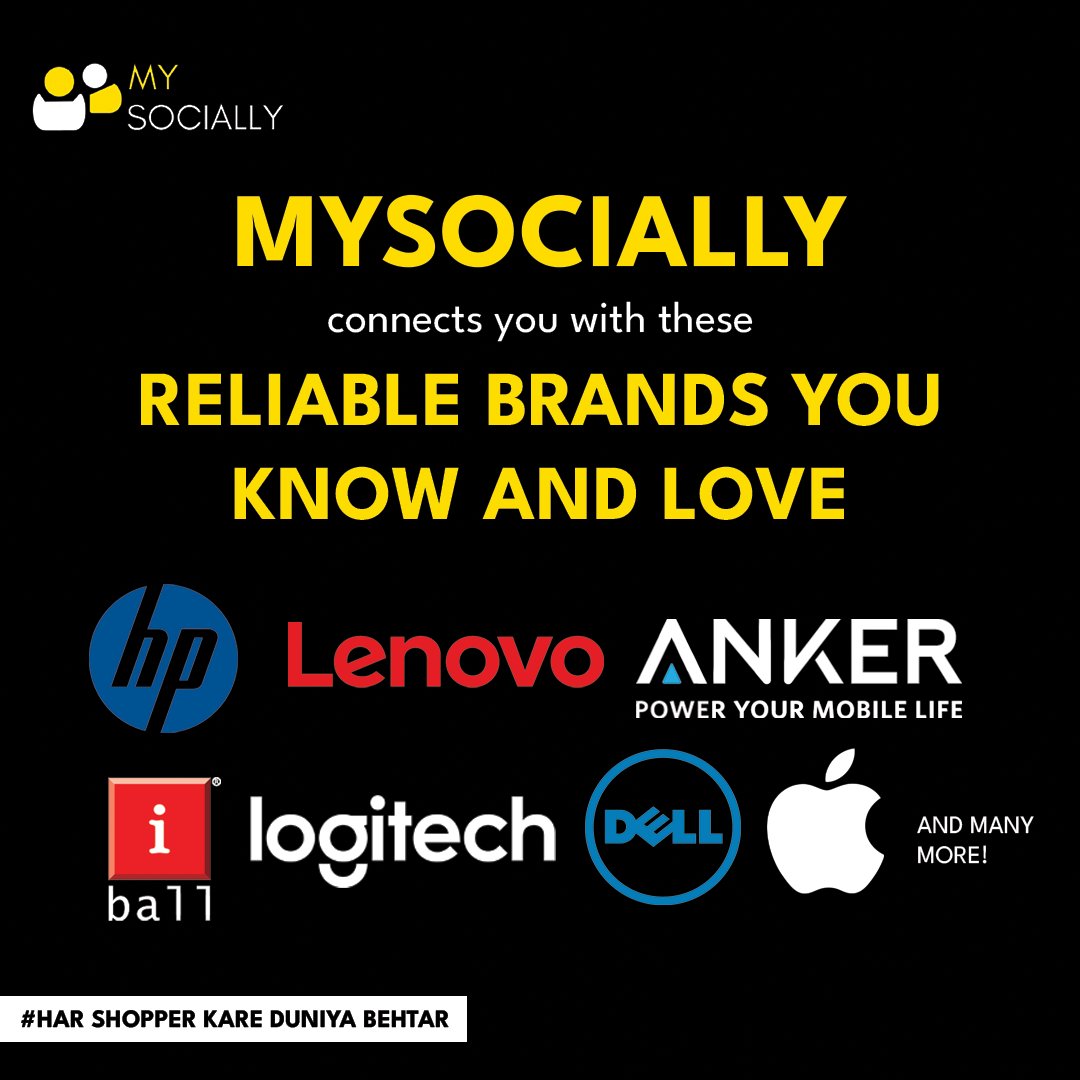 Shopping with confidence has never been easier! 🌟 At Mysocially, we're not just about amazing products and unbeatable deals – we're on a mission to make a difference with every purchase! 💫 #mysocially #brands #shoppingonline #impact #discount #ecommerce #TogetherStronger