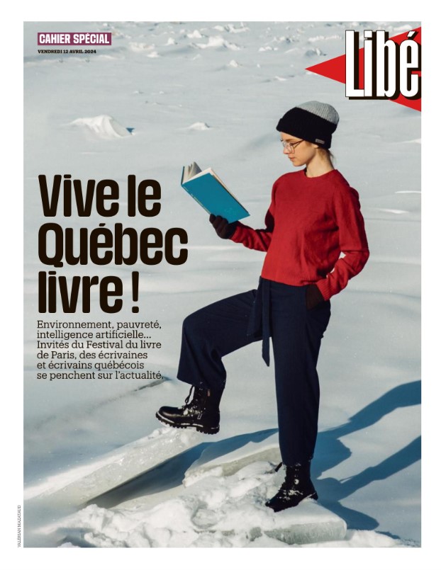 Le @Libe des écrivains, en kiosque ce vendredi, contient un cahier spécial #Québec. 

Dans son édito, l'écrivain Dany Laferrière met en avant la révolution invisible des femmes, qui n’ont eu de cesse de tracer de nouveaux chemins ➡️ liberation.fr/culture/livres…