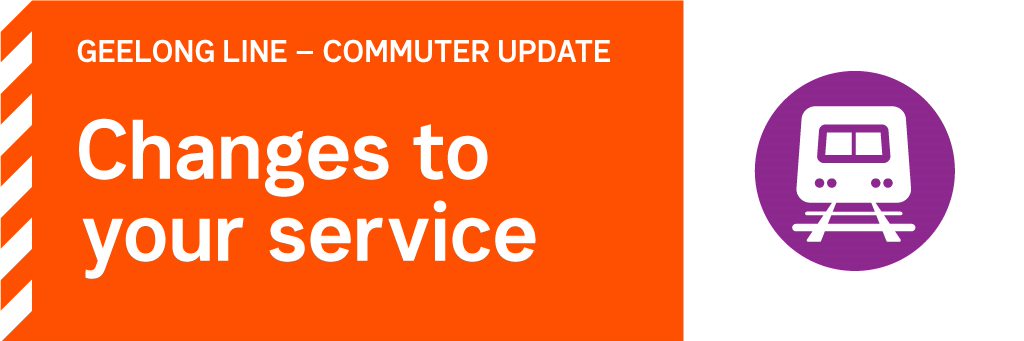 The 16:31 Southern Cross - Geelong service will run at a reduced capacity of 3 VLocity carriages. More information at vline.com.au