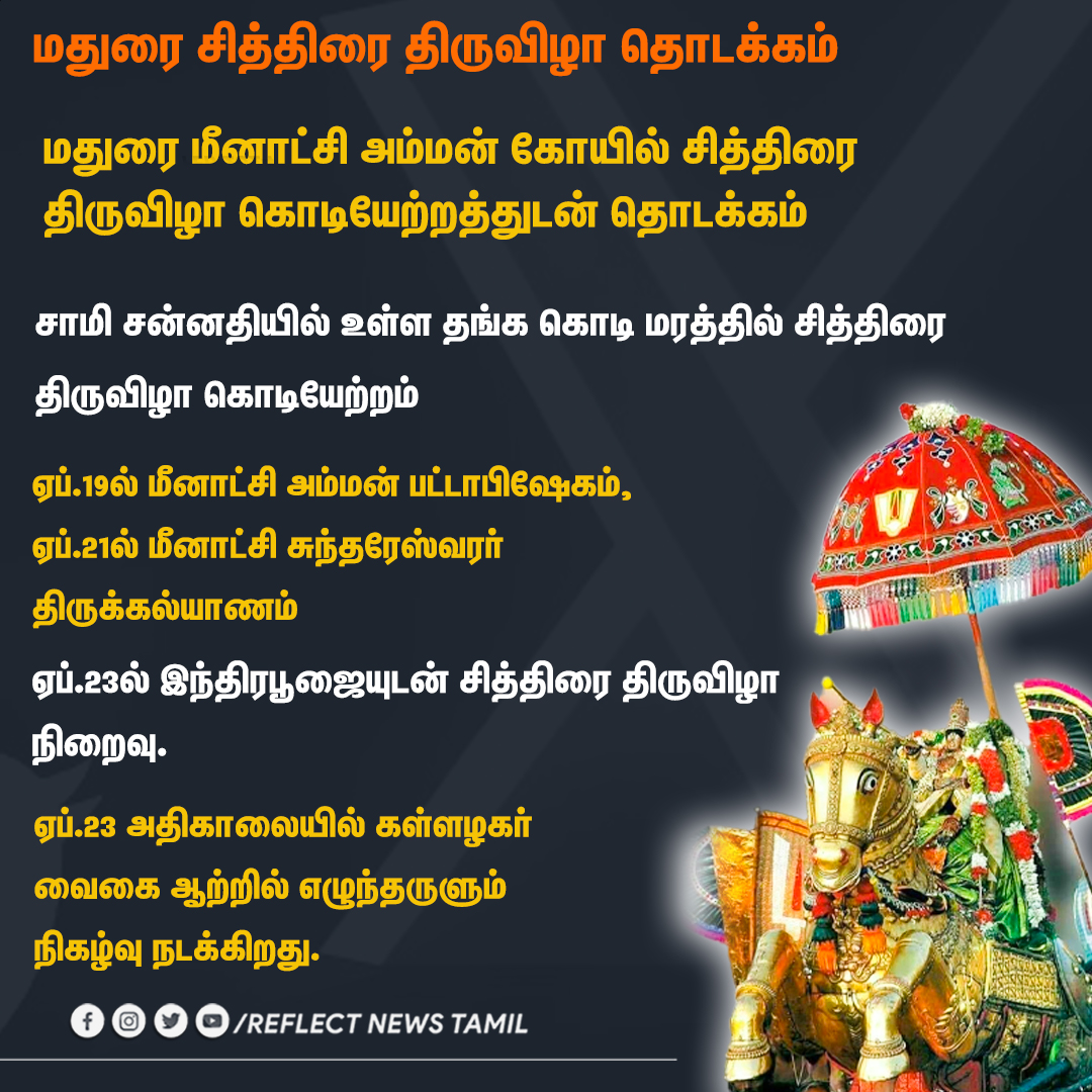 மதுரை சித்திரை திருவிழா தொடக்கம்

#Madurai | #ChiththiraiThiruvizha | #MeenatchiAmmanTemple | #Kallalagar