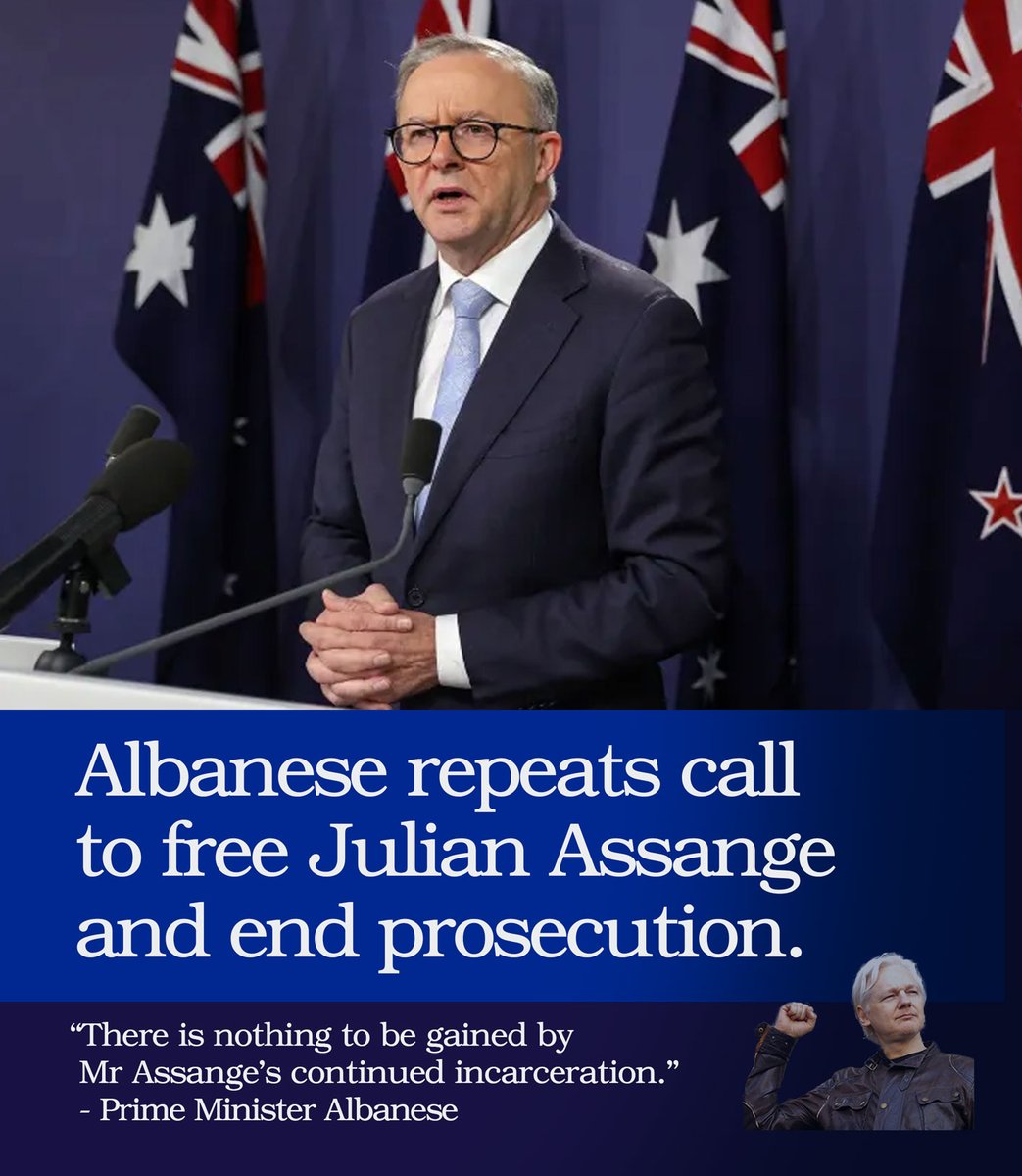 Albanese repeats his call for US to release Julian Assange. “I believe this must be brought to a conclusion and Mr Assange has already paid a significant price and enough is enough. There is nothing to be gained by Mr Assange’s continued incarceration' Albanese said on Sky News