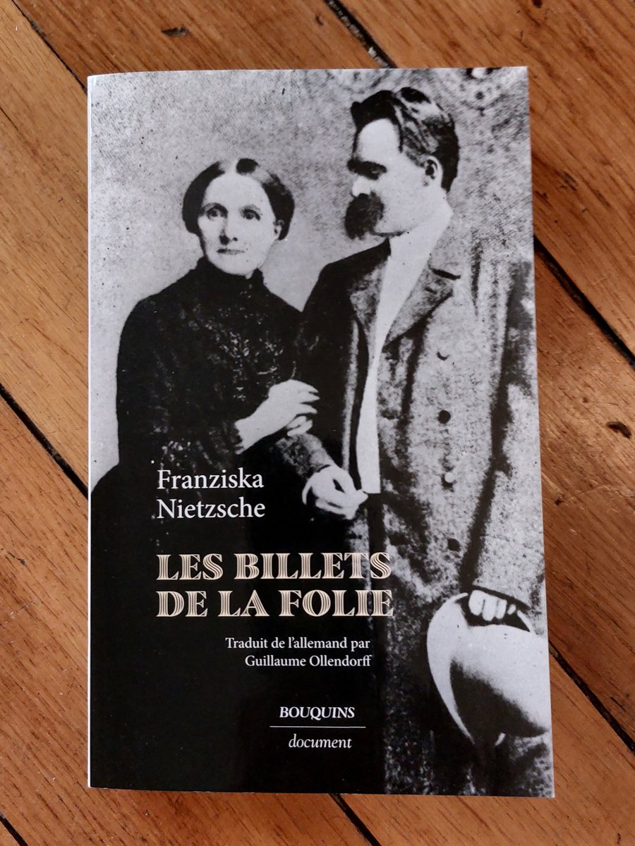 Un génie devenu fou dans le regard aimant de sa mère. Ce livre regroupe les lettres qu'adressa Franziska #Nietzsche, après l'effondrement de Turin, à l'un des meilleurs amis de son fils. Rien lu de plus bouleversant sur lui depuis longtemps.

#VendrediLecture