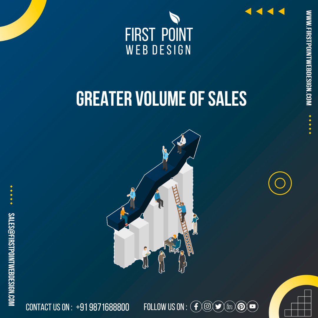 Benefits of an eCommerce website : 10 reasons why your business needs one. . FOLLOW US @firstpointwebdesign Contact Details: ☎ +91 9871688800 🌐firstpointwebdesign.com 📧Email:sales@firstpointwebdesign.com ✅ WhatsApp Chat: wa.me/919871688800 . #ecommerce #ecommercewebsite