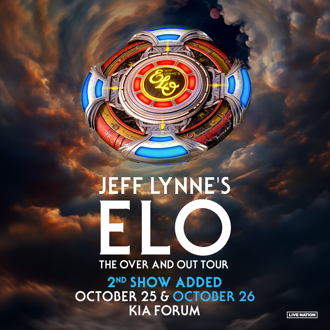 🧡 ⚠️ Not a Giveaway ⚠️ Get ready for Jeff Lyne’s ELO when they come to The Kia Forum for TWO nights - October 25 & 26! Tickets on sale now at Ticketmaster.com #thesocalsound #livemusic #concerts #jefflyneselo